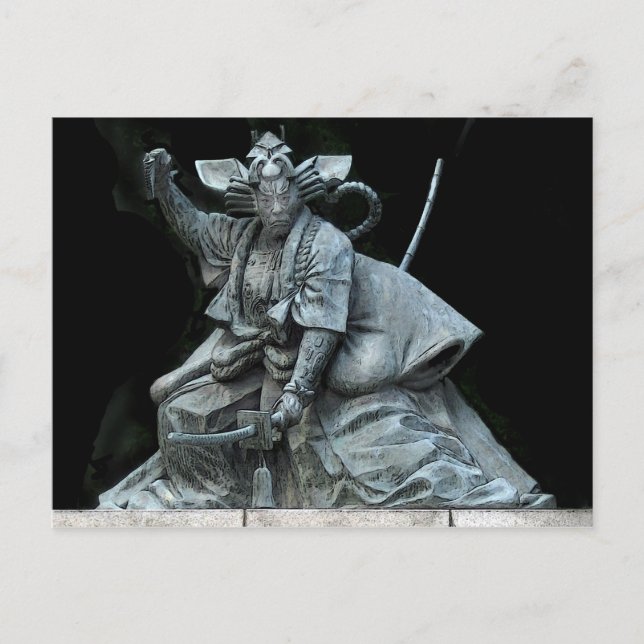 CARTE POSTALE SAMURAI (Devant)