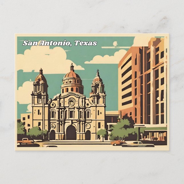 Carte Postale San Antonio, Texas (Devant)