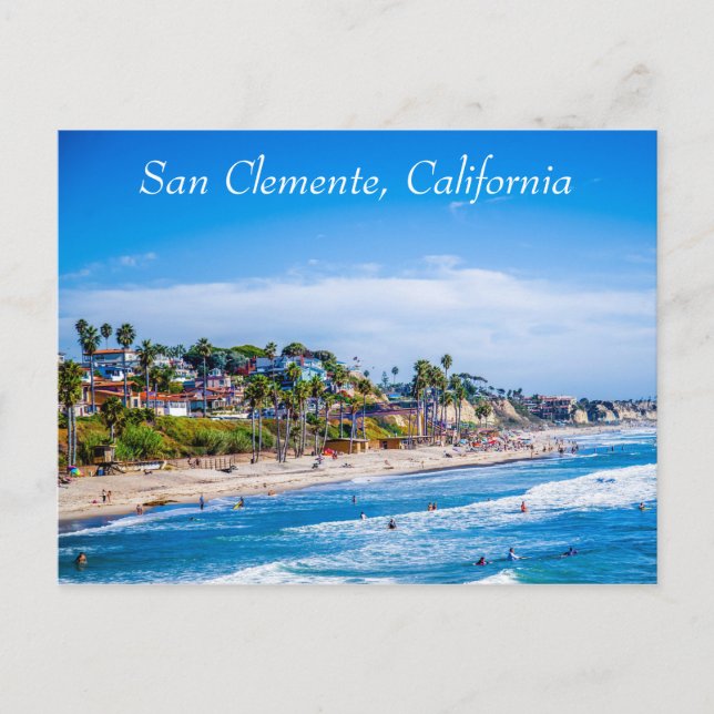 Carte postale San Clemente Beach (Devant)