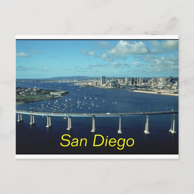 Carte postale San Diego (Devant)