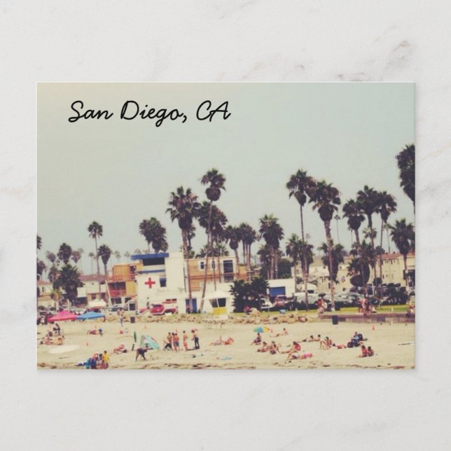 Carte postale San Diego (Devant)