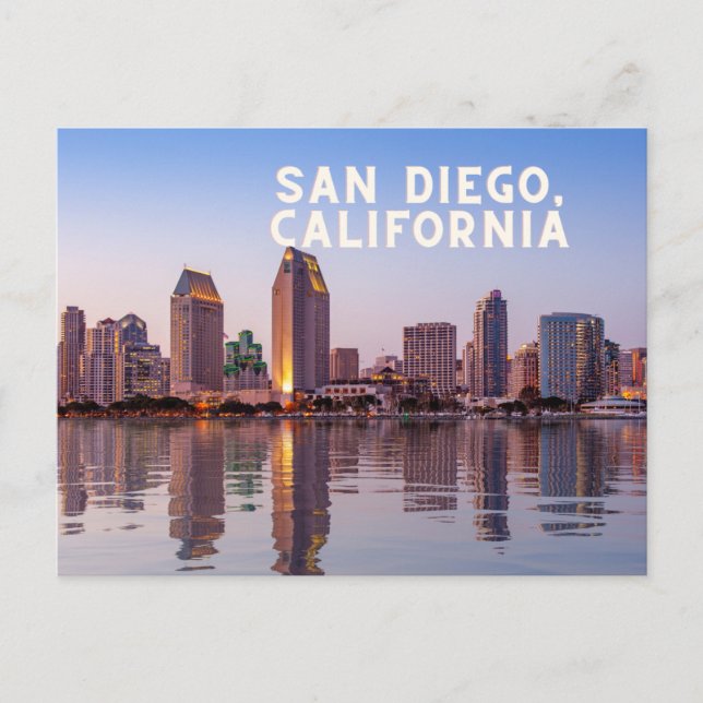 Carte Postale San Diego Californie (Devant)