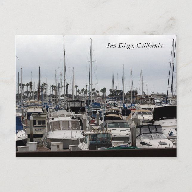 Carte Postale San Diego, Californie (Devant)