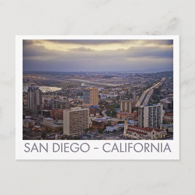 Carte postale San Diego, Californie (Devant)