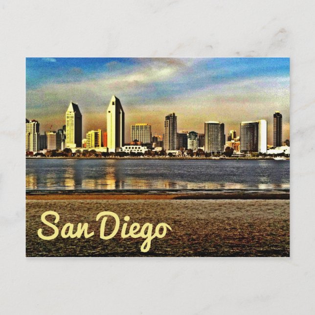 Carte Postale San Diego City View 1 (Devant)