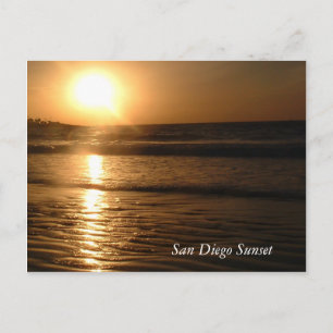 Carte postale San Diego Sunset