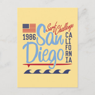Carte Postale San Diego Surf Challenge 1986