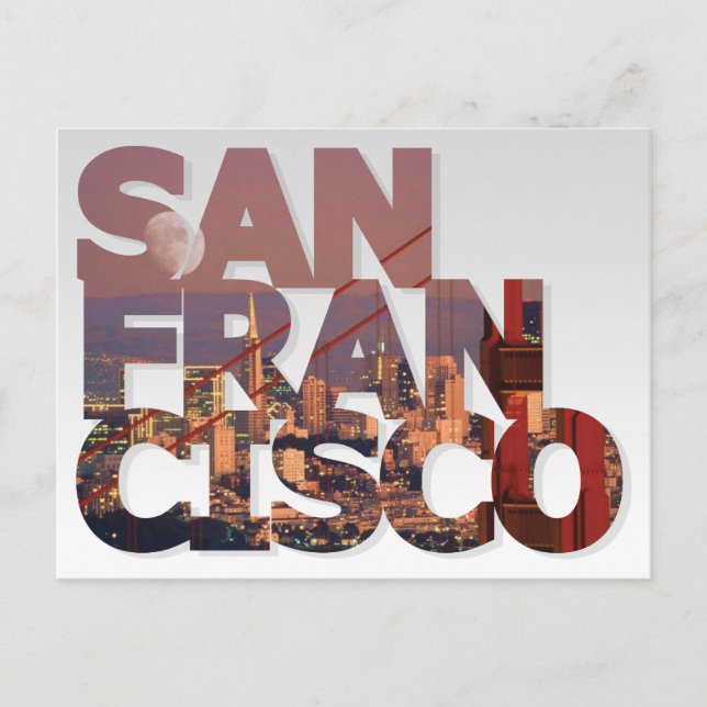 Carte postale San Francisco (Devant)