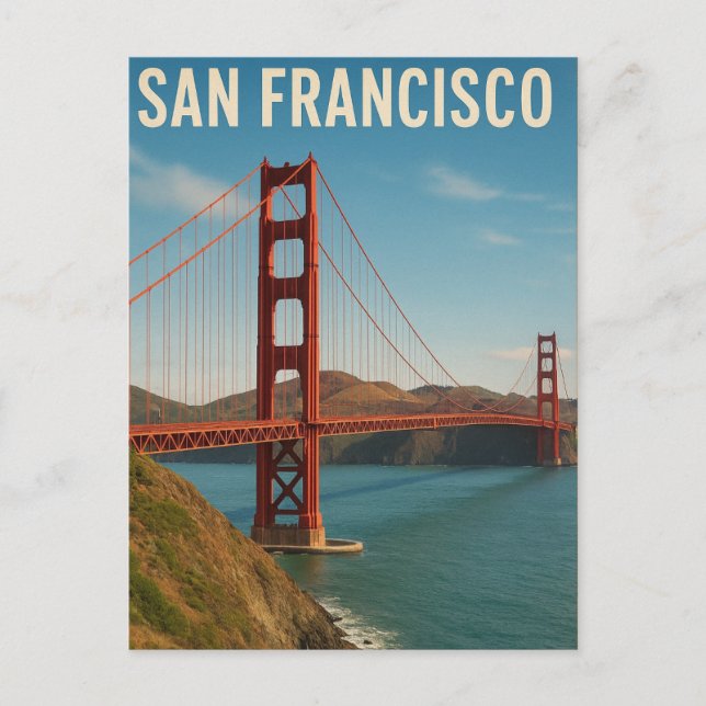 Carte Postale San Francisco CA (Devant)