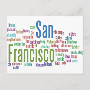 Carte Postale San Francisco California