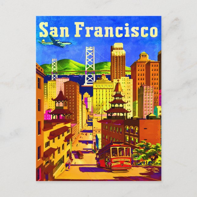 Carte postale San Francisco California (Devant)