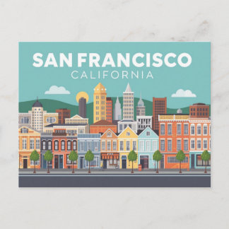 Carte Postale San Francisco Californie