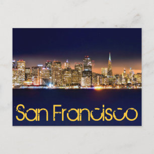 Carte Postale San Francisco, Californie, États-Unis