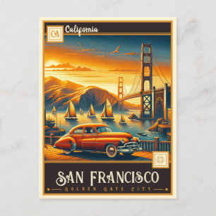 Carte Postale San Francisco, Californie   VINTAGE