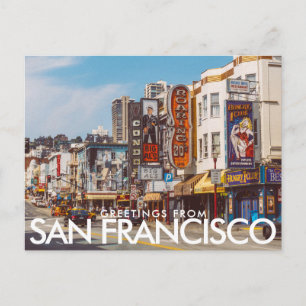 Carte Postale San Francisco, États-Unis