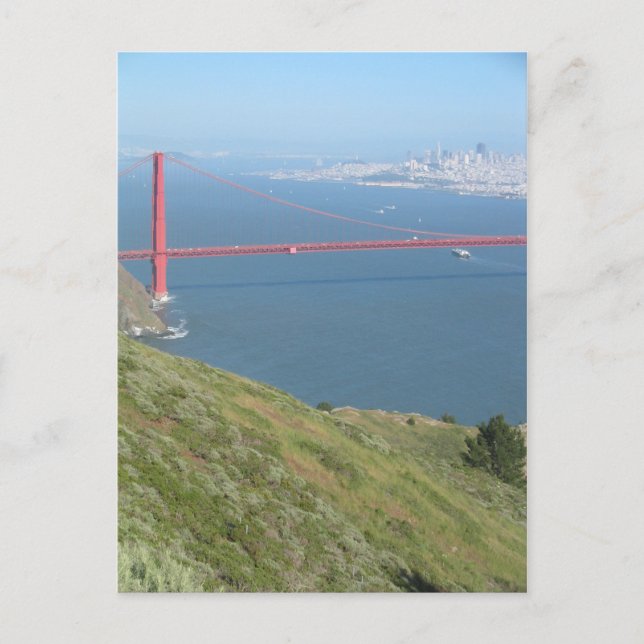 Carte postale : San Francisco, golden gate bridge (Devant)