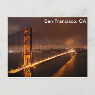 Carte postale San Francisco Late Night View