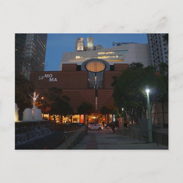 Carte postale San Francisco MOMA (Devant)
