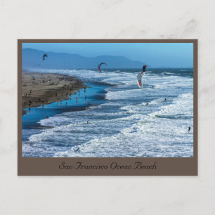 Carte Postale San Francisco ocean beach 2021
