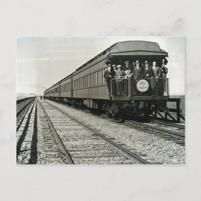 Carte Postale San Francisco Overland Limited Southern Pacific RR (Devant)