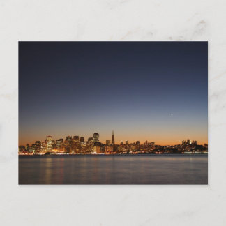 Carte Postale San Francisco Skyline au coucher du soleil