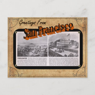 Carte postale San Francisco vintage Look