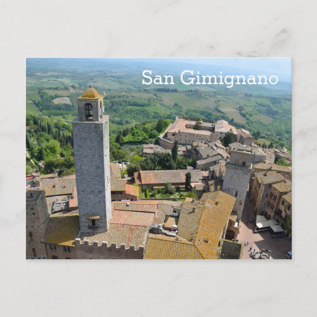 Carte Postale San Gimignano, Italie (Devant)