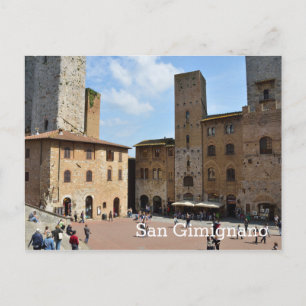 Carte Postale San Gimignano, Italie