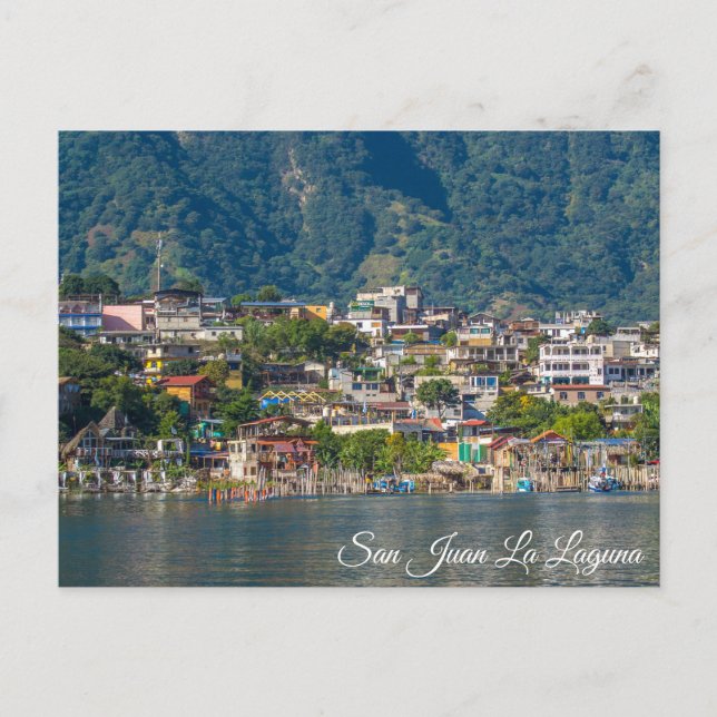 Carte Postale San Juan La Laguna, Guatemala (Devant)
