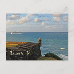 Carte postale San Juan, Porto Rico Souvenir