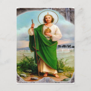 CARTE POSTALE SAN JUDAS PRODUITS PERSONNALISABLES