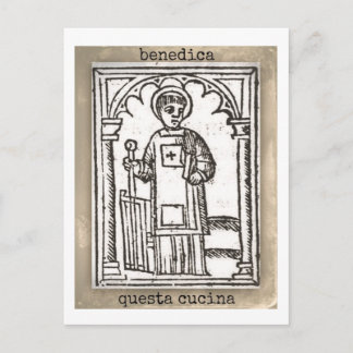 Carte Postale San Lorenzo, bénissent cette cuisine