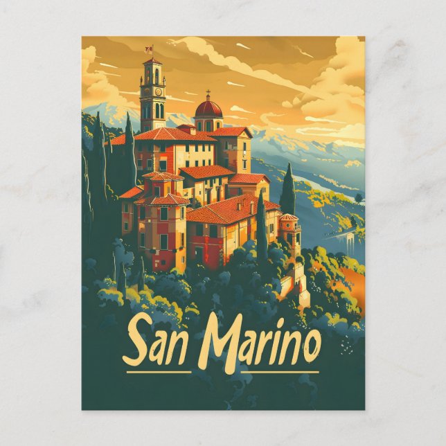Carte Postale San Marino Travel (Devant)