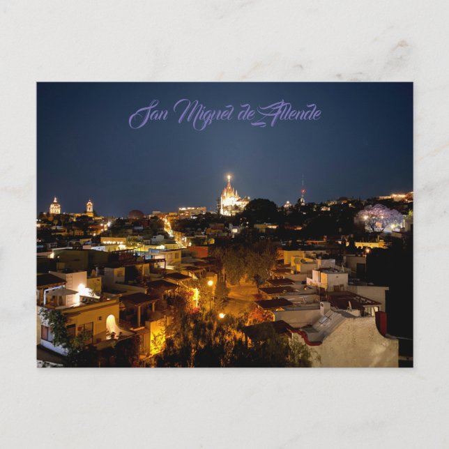 Carte Postale San Miguel de Allende Mexique (Devant)