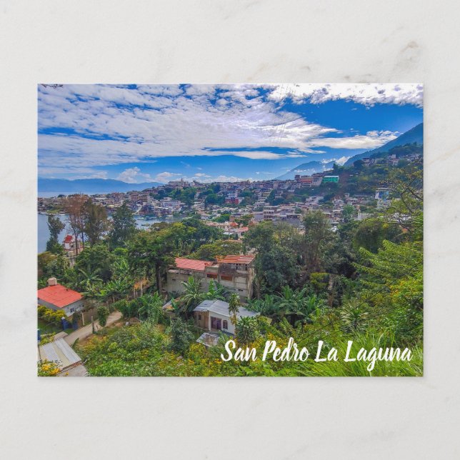 Carte Postale San Pedro La Laguna, Guatemala (Devant)