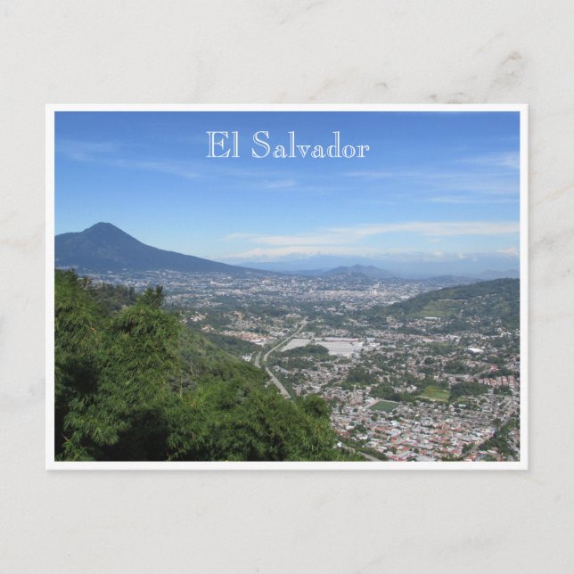 Carte Postale san salvador distant (Devant)