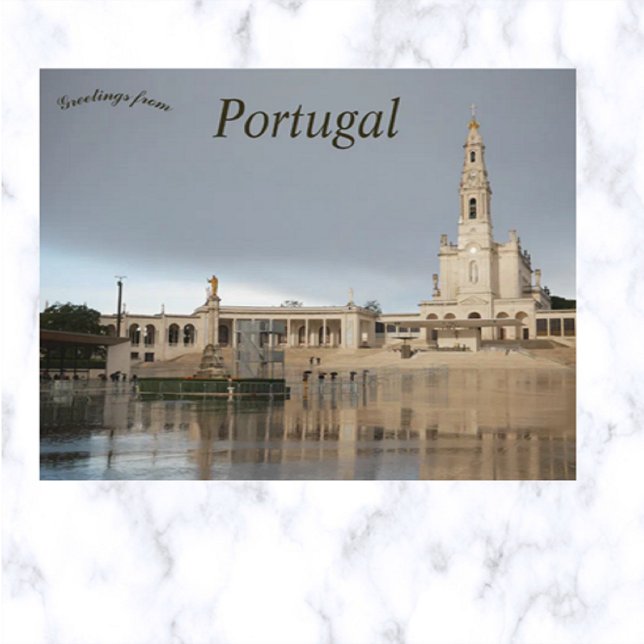Carte Postale Sanctuaire de Fatima Portugal (Créateur téléchargé)