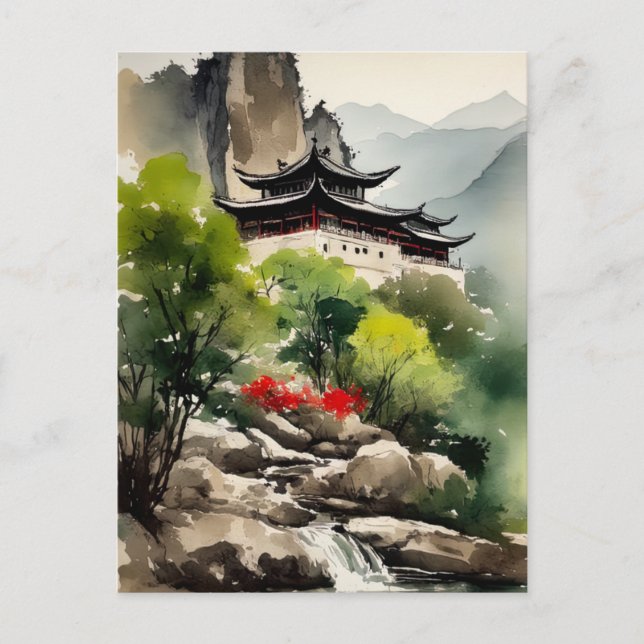 Carte Postale Sanctuaire de montagne (Devant)