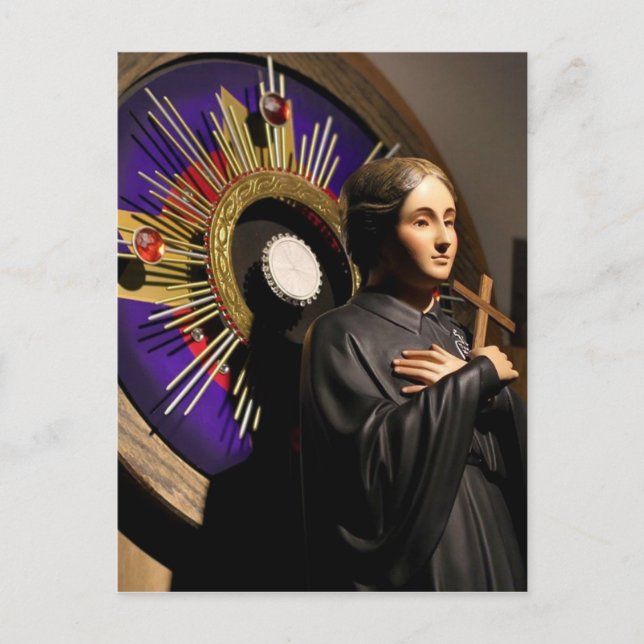 Carte Postale Sanctuaire St Gemma Galgani, Kenosha, Wi-Fi (Devant)