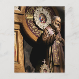 Carte Postale Sanctuaire St Padre Pio, Kenosha, Wi-Fi