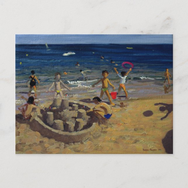 Carte Postale Sandcastle France 1999 (Devant)