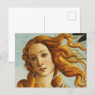Carte Postale Sandro Botticelli - Déesse Vénus Avatar Art