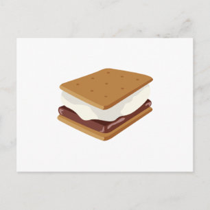 Carte Postale Sandwich de Smores