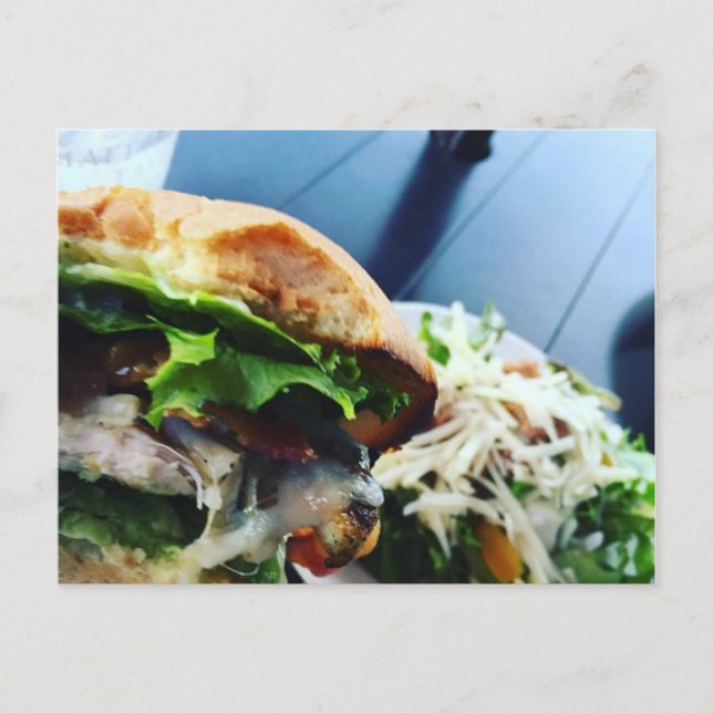 Carte Postale Sandwich d'été (Devant)