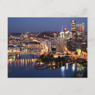 Carte Postale Sandwich Steel and Indigo