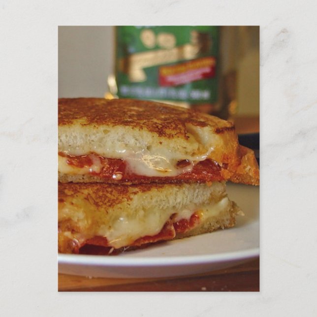 Carte Postale Sandwichs au fromage grillé (Devant)