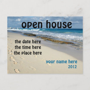 Carte postale Sandy Beach Open House