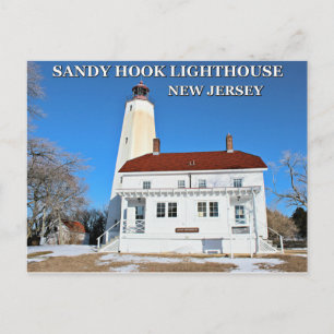 Carte Postale Sandy Hook Lighthouse, New Jersey Postcard