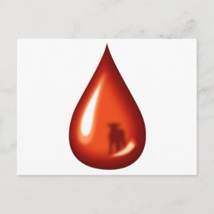 Carte Postale Sang de l'Agneau- Jésus