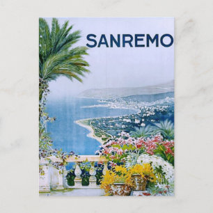 Carte postale Sanremo, Italie